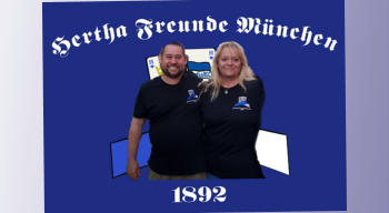 2 von 3 Gründungsmitgliedern der Hertha Freunde München 1892